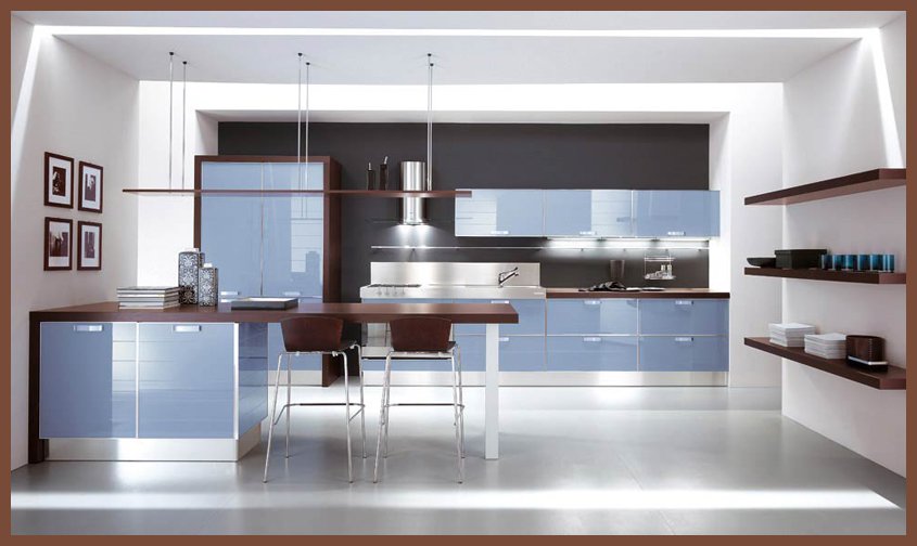 Итальянская мебель для кухни, коллекция Rock, Composizione 5