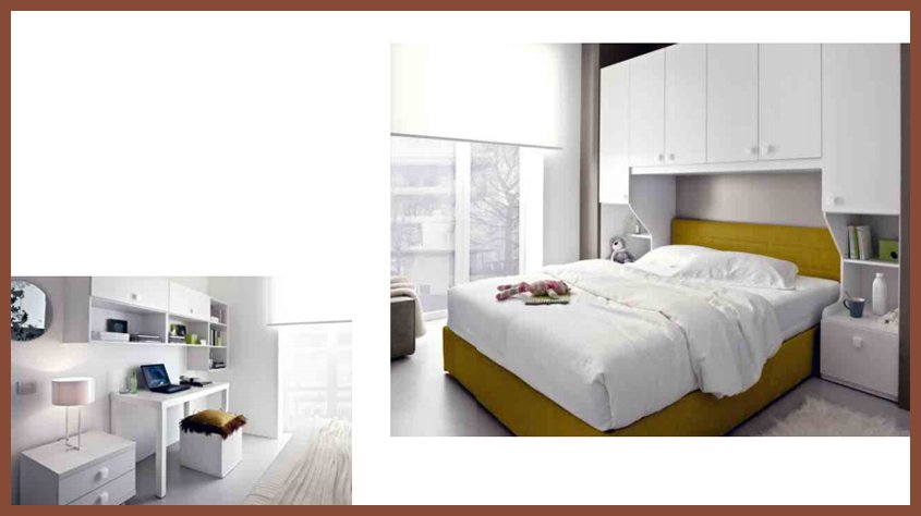 Итальянская мебель для отелей, гостиниц, Коллекция Siloma R-2, кровать двуспальная, шкаф кровать, стол, табурет, тумбочка