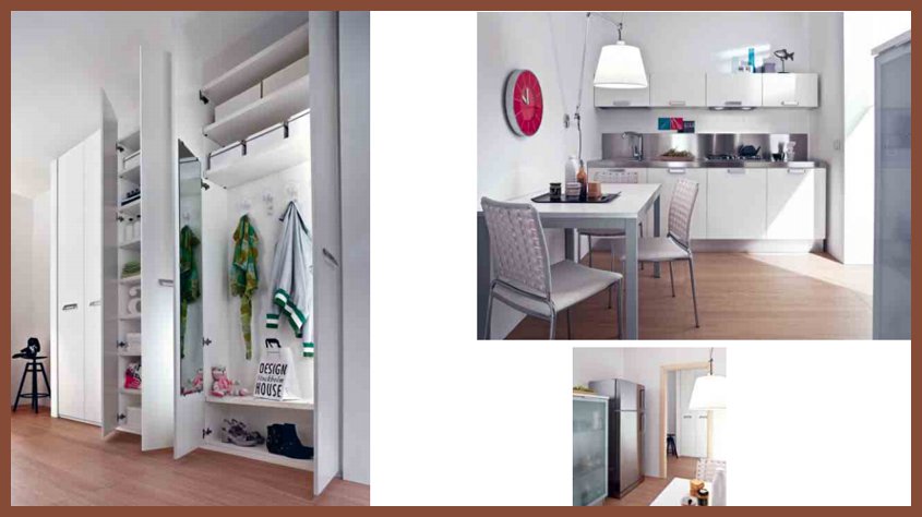 Итальянская мебель для отелей, гостиниц, Коллекция Siloma R-3,  шкаф, кухня, стол, стулья