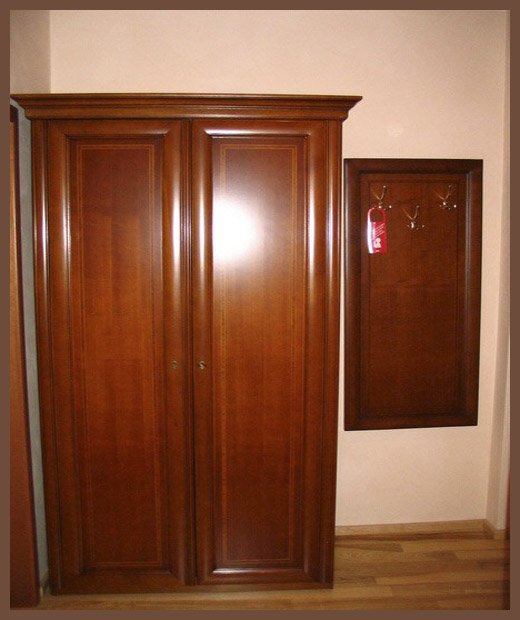 деревянная мебель для отелей, шкаф