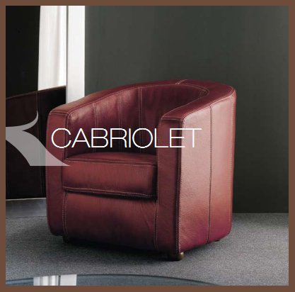 Итальянская мягкая мебель, коллекция Rosini, модель Cabriolet
