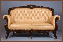 Элитная классическая мягкая мебель в стиле ретро, коллекция SILVIA