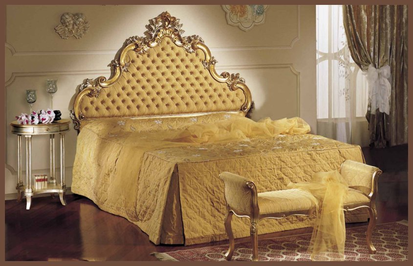 мебель для спальни, кровать двуспальная, ночной столик