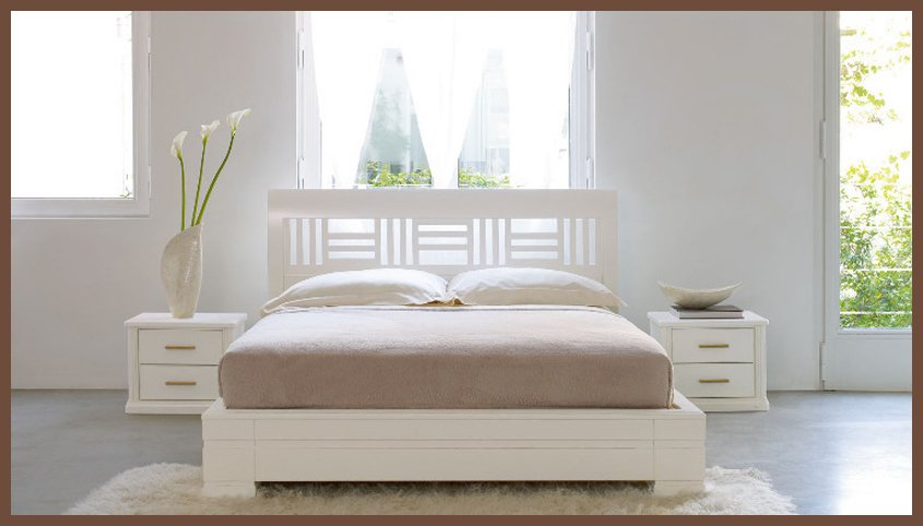 Итальянская мебель для спальни, мебель из натурального дерева, модерн, кровать, кровать двуспальная, красивая кровать, коллекция L'Esprit de Famille Luxury, Composizione 4
