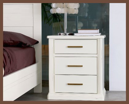 итальянская мебель для спальни, мебель из натурального дерева, модерн, тумба прикроватная, тумбочка, комод, Composizione 3
