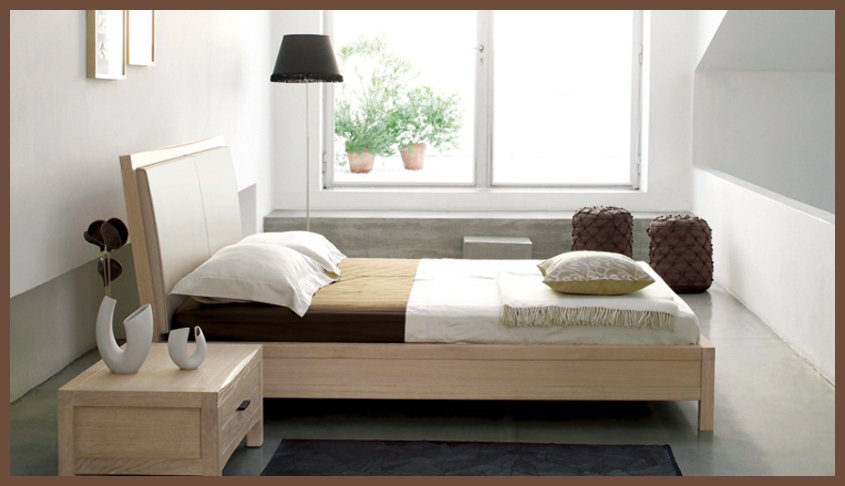 итальянская мебель, спальни, кровать, Composizione 1 