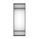 Шафа розпашна з антресоллю №1 Art In Head Light 800x2500x500 Графіт сірий (A1LT11070000000)