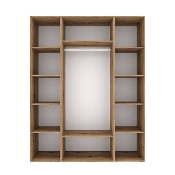 Шафа розпашна комбінована №16 ART IN HEAD Light 1600x500x2200 Дуб Евок (LTK01610000000)