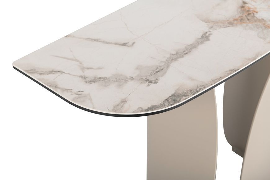 Консоль Крістіано VETRO аврора голд + бежевий
