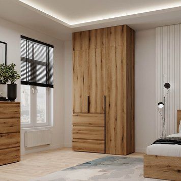 Шафа розпашна комбінована з антресоллю №2 Art in Head Light 1200х2500х500 Дуб Евок прибережний (A1LTK0210000000)